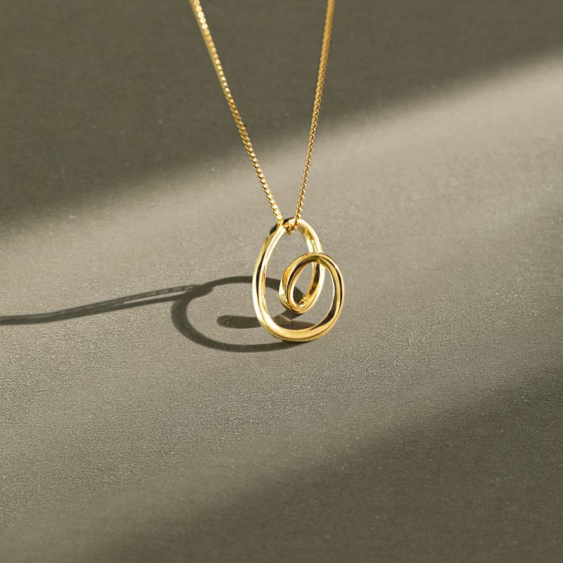 Organic irregular necklace