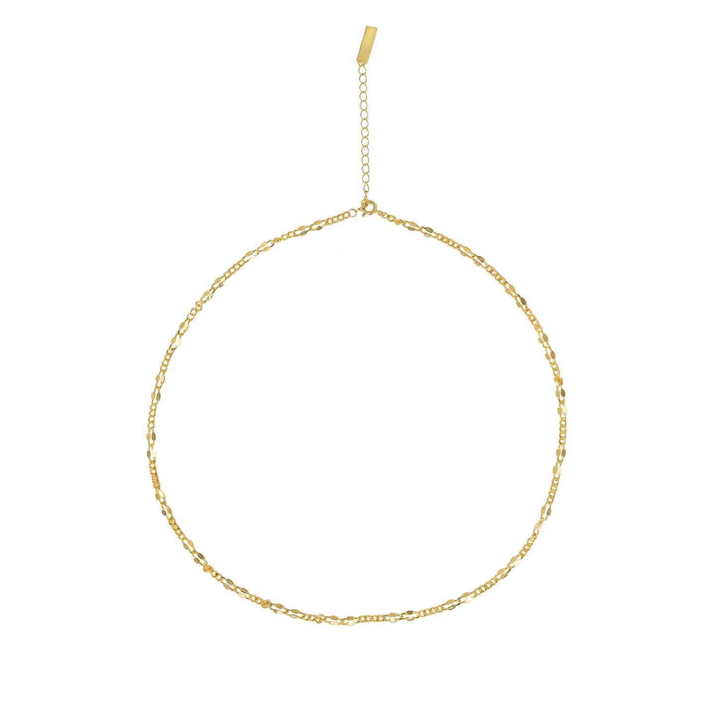 Irregular dainty chain