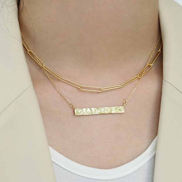 Wide link short chain