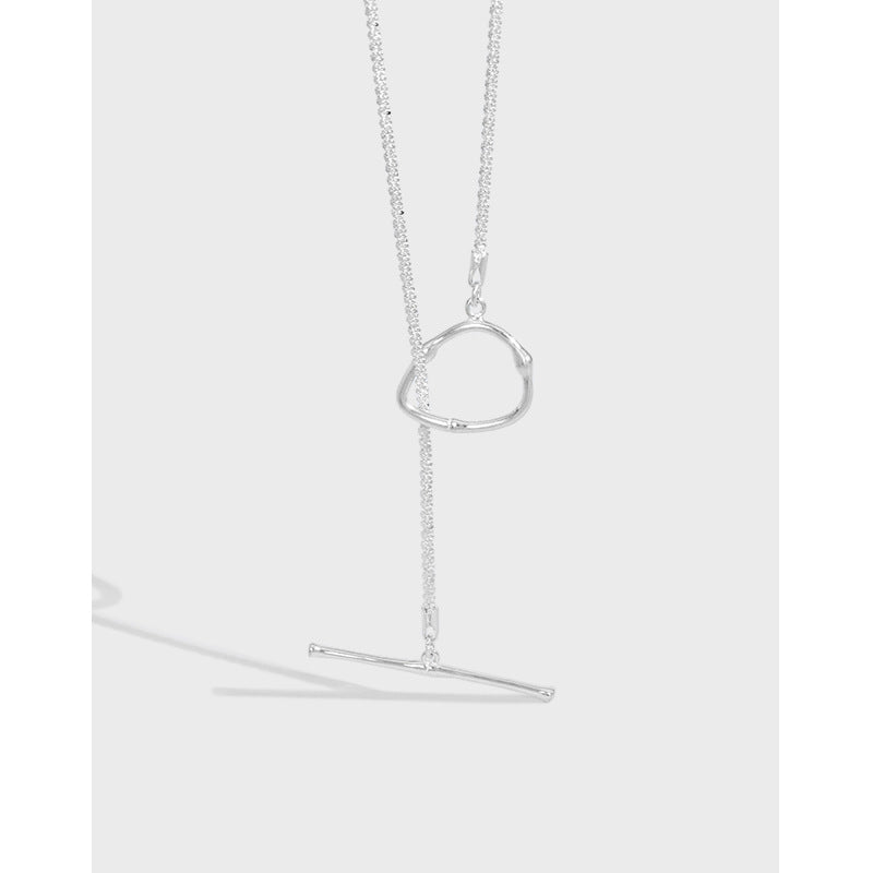 OT shaped chain necklace